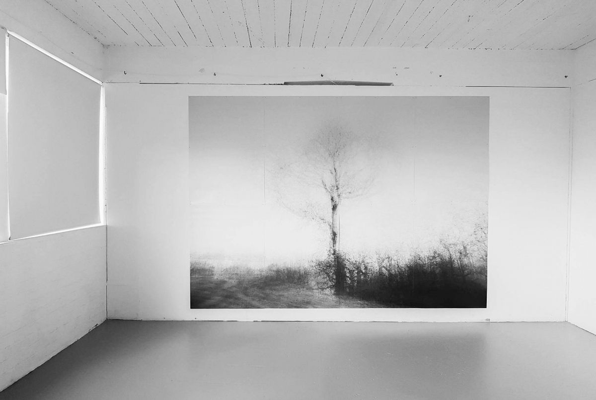 Reception exhibition shot