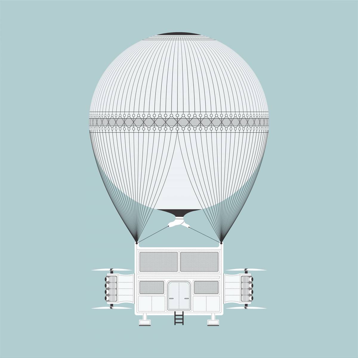 Flying Machine illustration